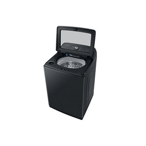 Samsung 12kg Top Load Washer WA12A8376GV, Right Side View With Door Open