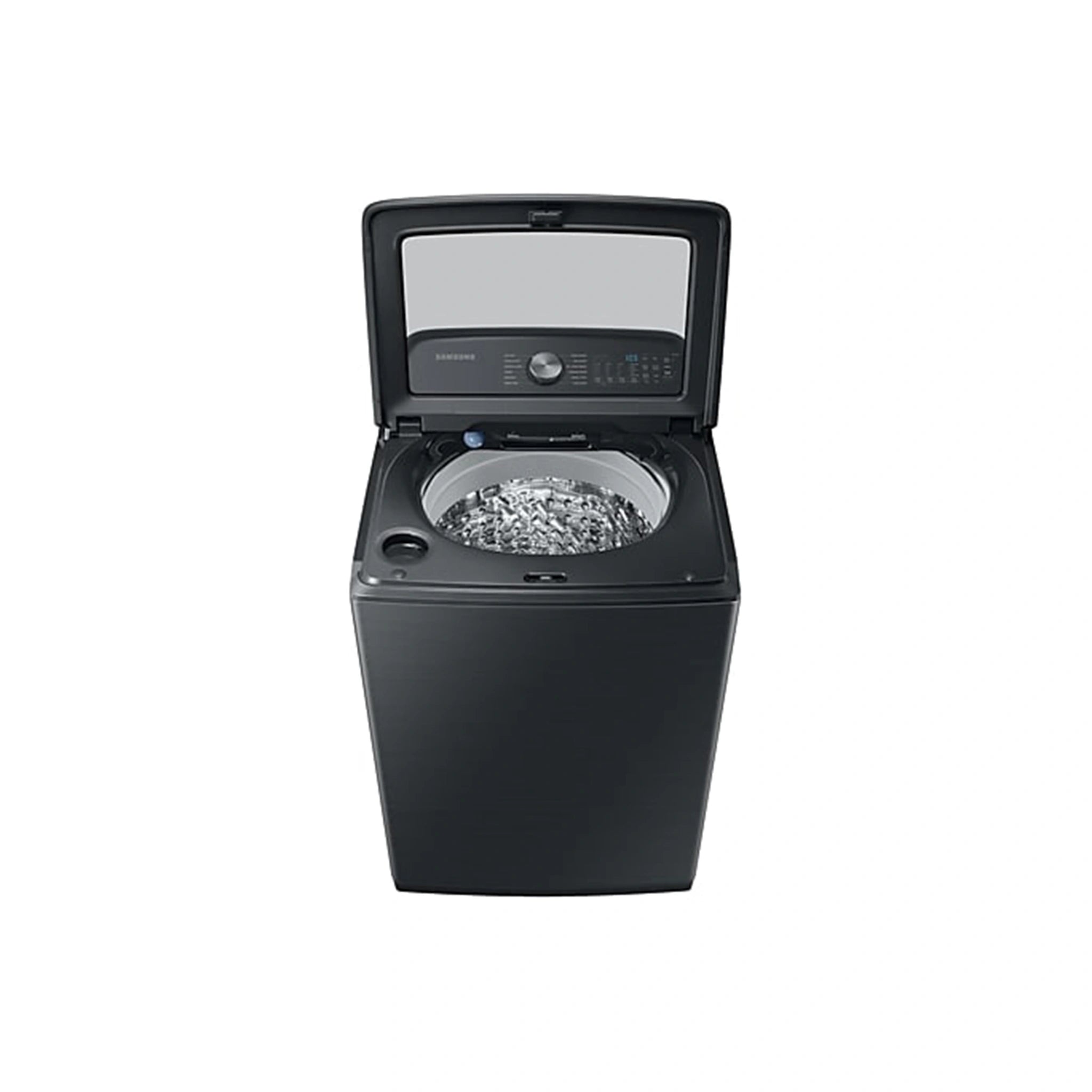 Samsung 12kg Top Load Washer WA12A8376GV, Top View With Door Open