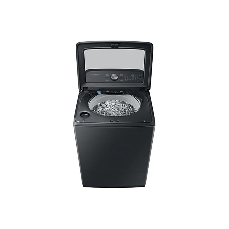 Samsung 12kg Top Load Washer WA12A8376GV, Top View With Door Open