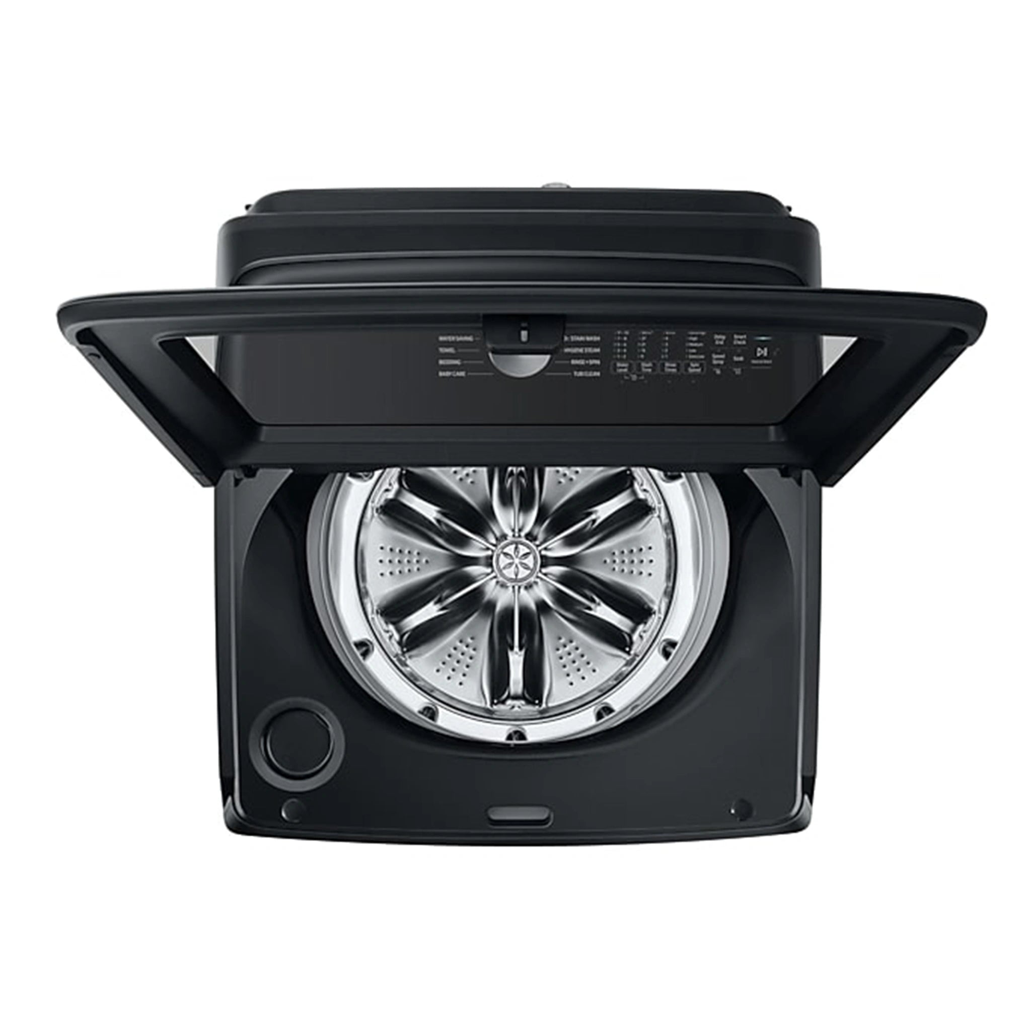 Samsung 12kg Top Load Washer WA12A8376GV, Top View With Door Open 3