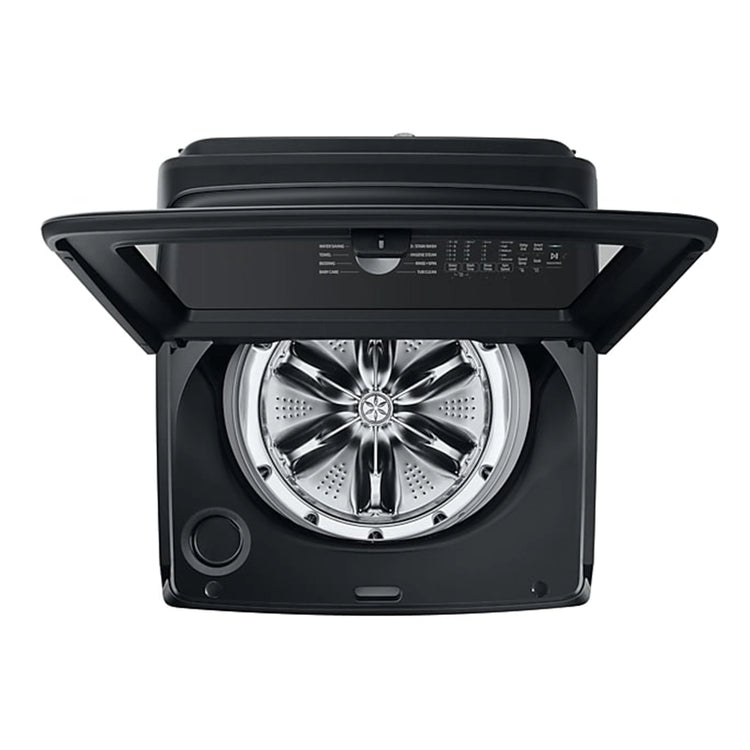 Samsung 12kg Top Load Washer WA12A8376GV, Top View With Door Open 3