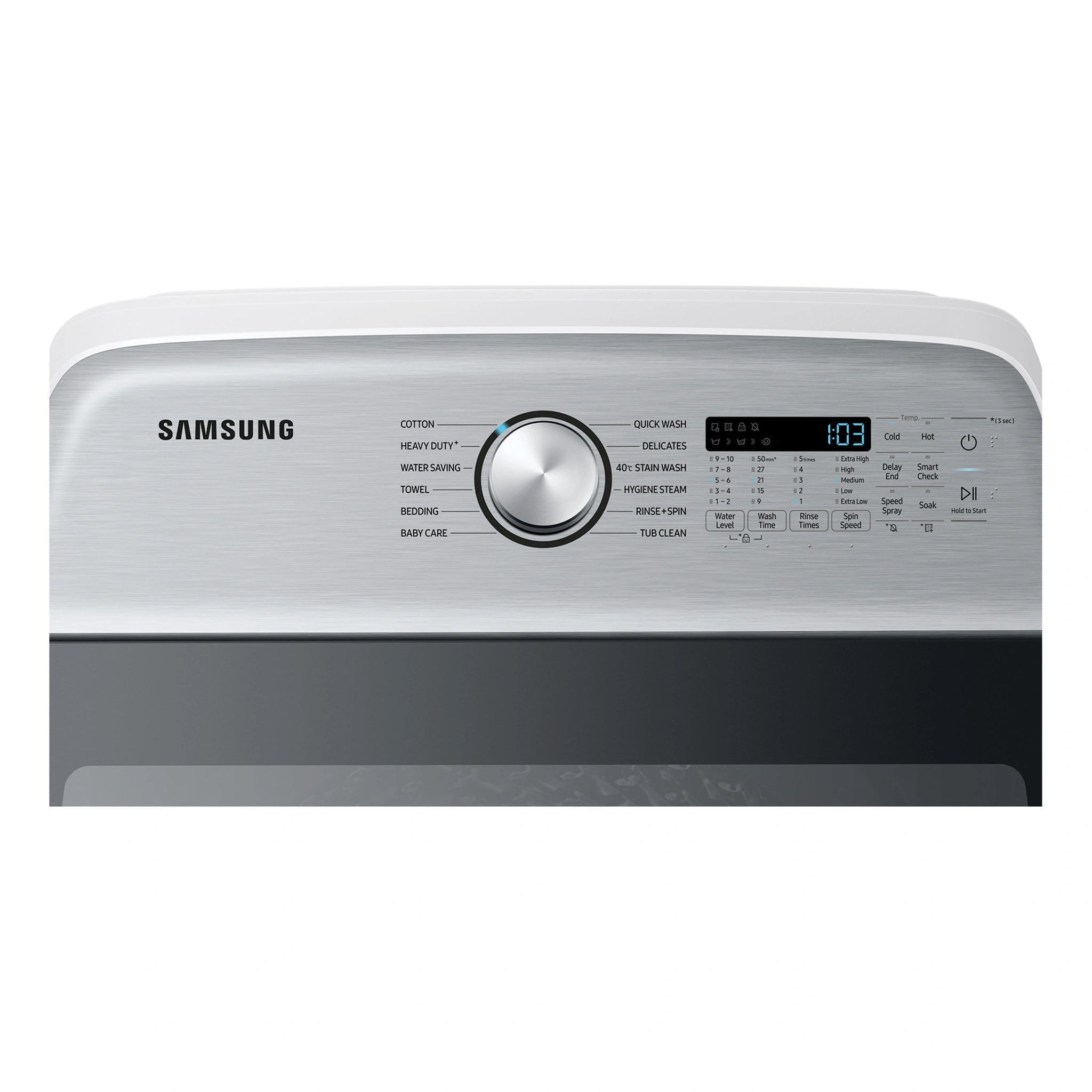 Samsung WA12A8376GW 12kg Top Load Washer with BubbleStorm