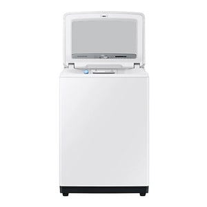 Samsung 12kg Top Load Washing Machine WA12A8376GW, Front View With Door Open