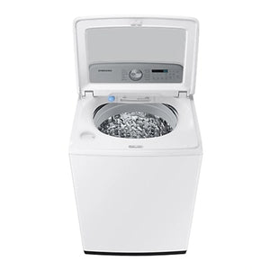 Samsung 12kg Top Load Washing Machine WA12A8376GW, Top View With Door Open