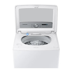 Samsung 12kg Top Load Washing Machine WA12A8376GW, Top View With Door Open 2