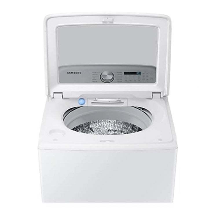 Samsung 12kg Top Load Washing Machine WA12A8376GW, Top View With Door Open 2