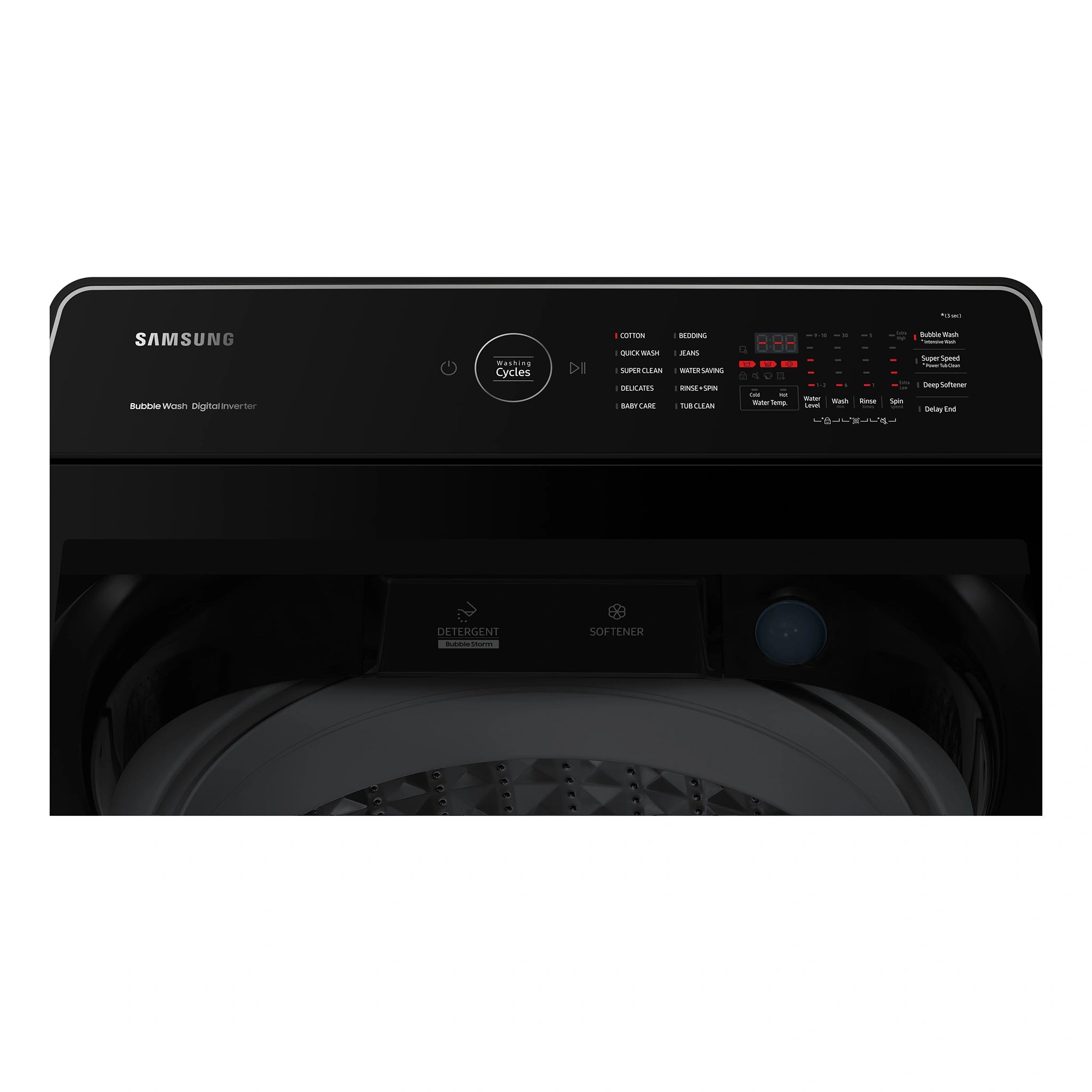 Samsung WA90CG6745BV 9kg Top Load Washer with BubbleStorm