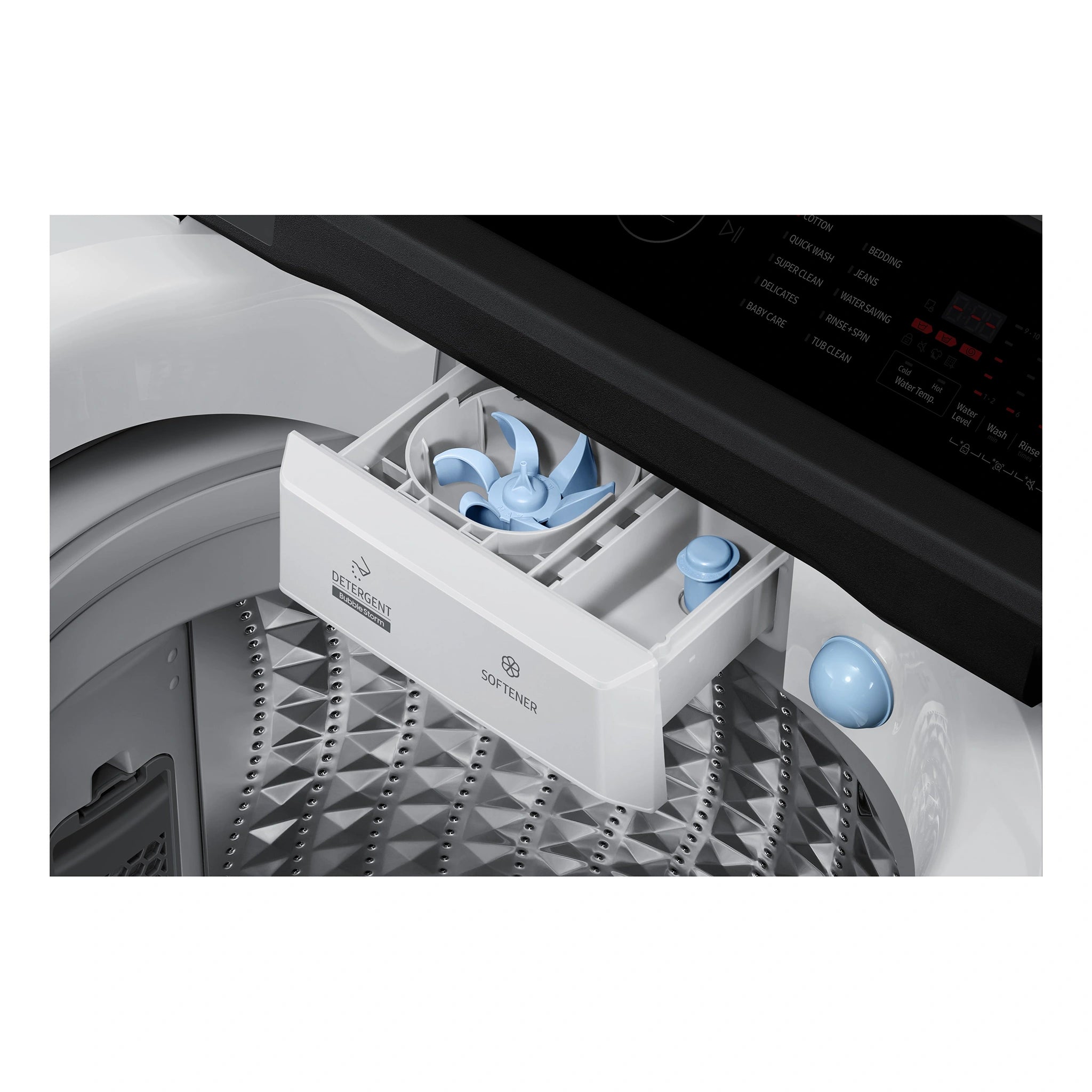 Samsung WA90CG6745BW 9kg Top Load Washer with BubbleStorm