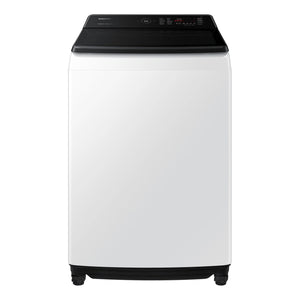 Samsung 9kg Top Load Washer with BubbleStorm WA90CG6745BW, Front View