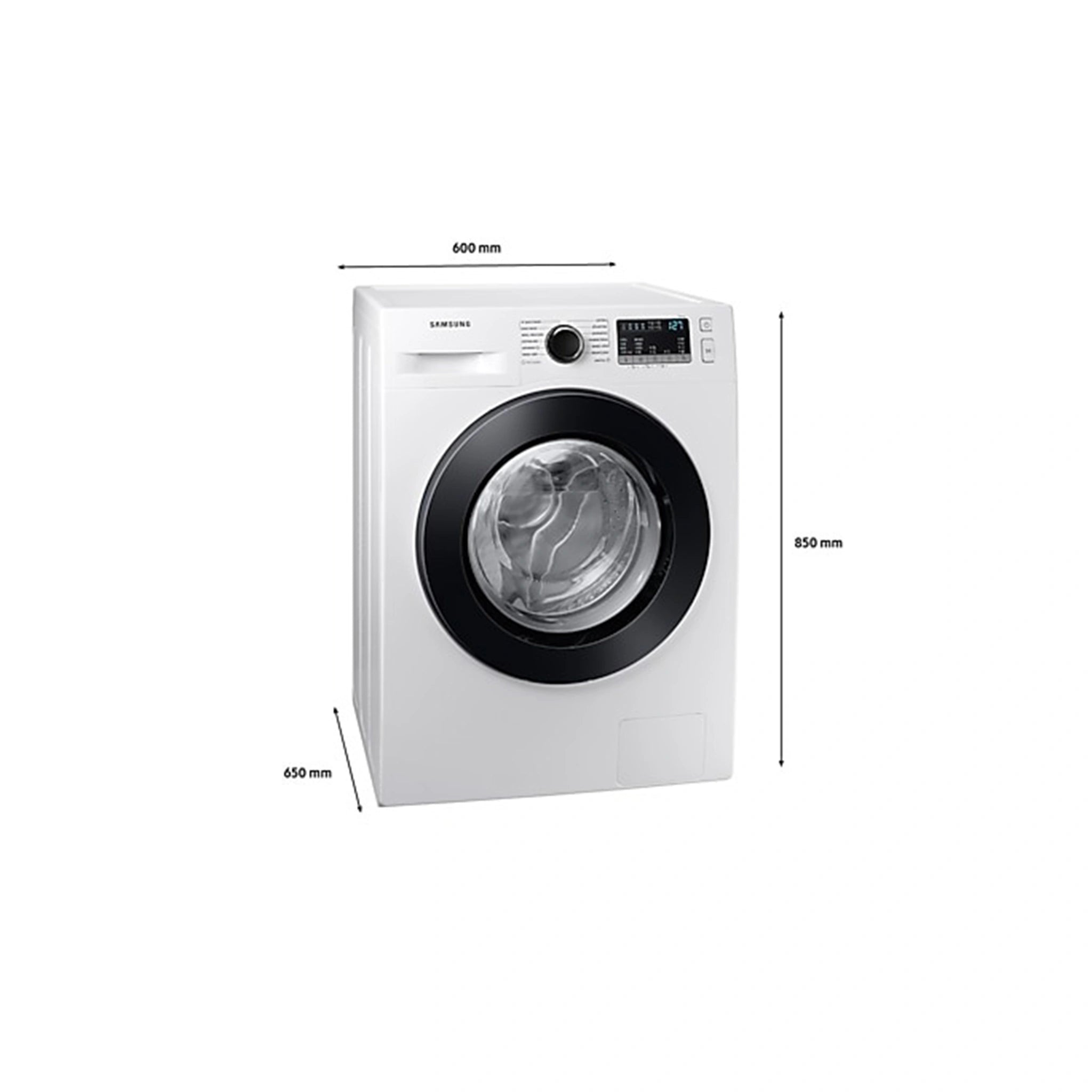 Samsung 8.5kg/6kg BubbleWash Washer Dryer Combo WD85T4046CE, Dimensions