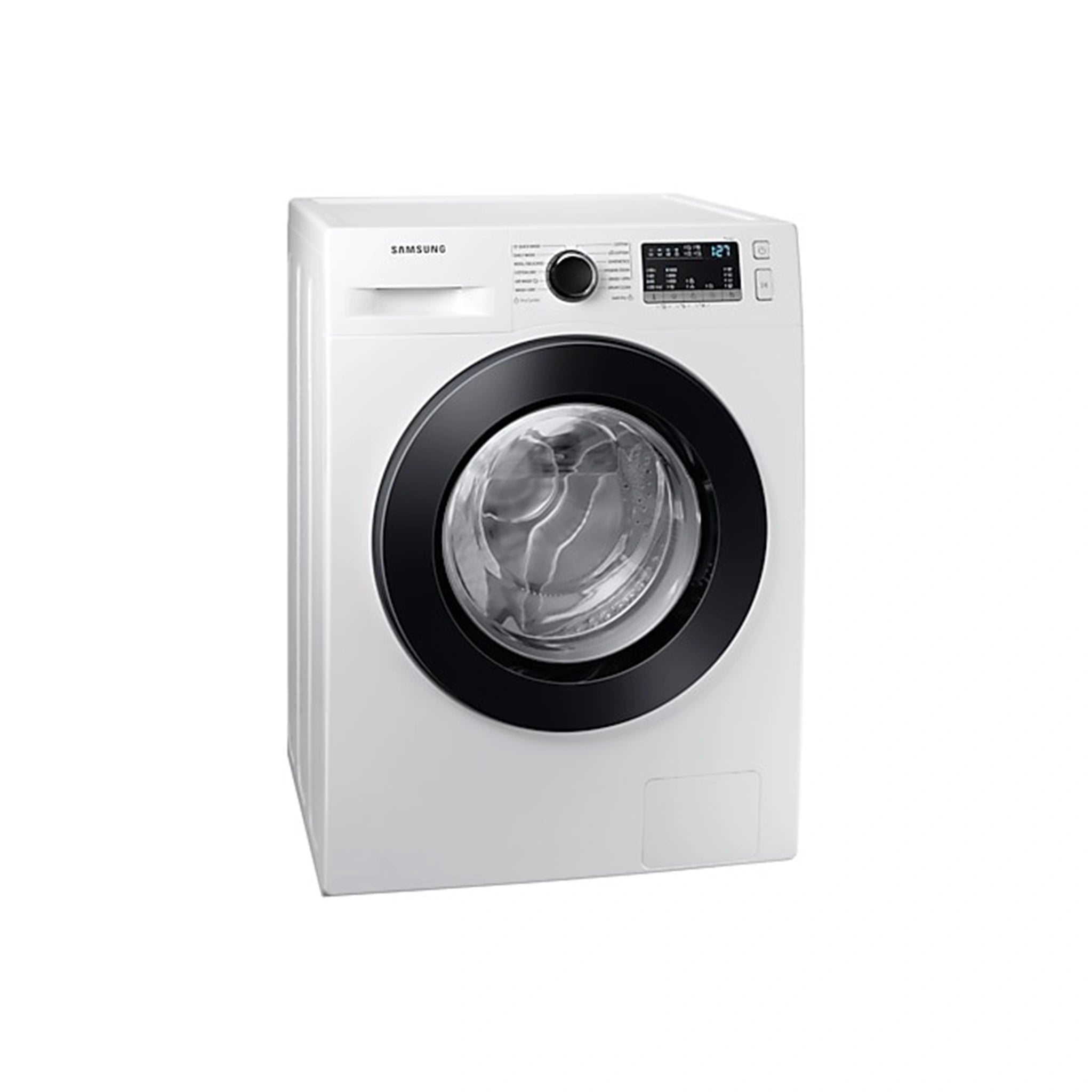Samsung 8.5kg/6kg BubbleWash Washer Dryer Combo WD85T4046CE, Front Left Side View