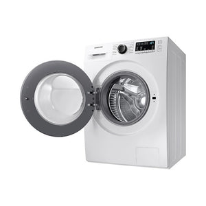 Samsung 8.5kg/6kg BubbleWash Washer Dryer Combo WD85T4046CE, Right Side View With Door Open
