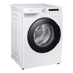 Samsung 9kg Front Load Smart Washing Machine with Steam Wash WW90T504DAW, Left Side View