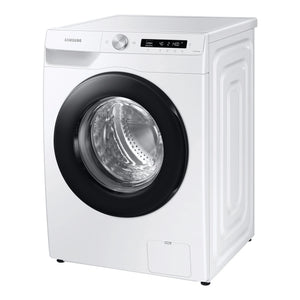 Samsung 9kg Front Load Smart Washing Machine with Steam Wash WW90T504DAW, Right Side View