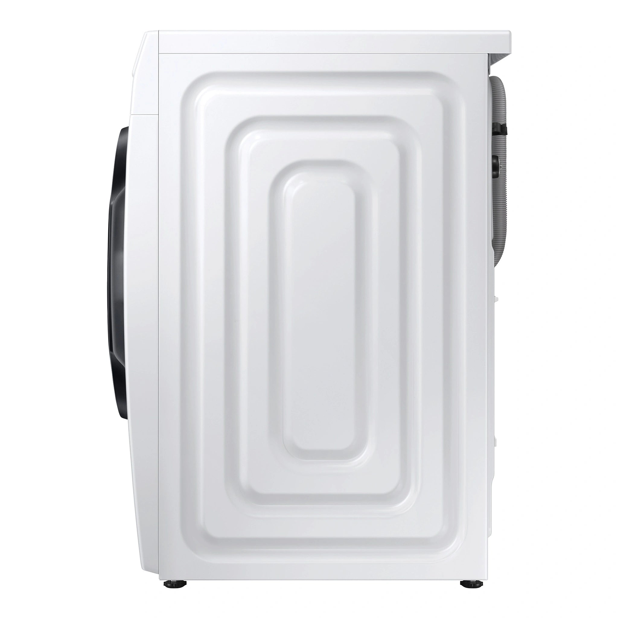 Samsung 9kg Front Load Smart Washing Machine with Steam Wash WW90T504DAW, Side View