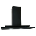 Schweigen 90cm Silent Wallmount Rangehood – Black DS3131R2BSP, Front View