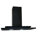 Schweigen 90cm Silent Wallmount Rangehood – Black DS3131R2BSP, Front View