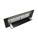 Schweigen KLS9GLASSBLKSP Silent Black Glass Undermount Rangehood 900mm