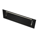 Schweigen Silent Black Glass Undermount Rangehood 900mm KLS9GLASSBLKSP, Left Side View
