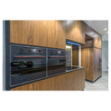 Schweigen KLS9GLASSBLKSP Silent Black Glass Undermount Rangehood 900mm