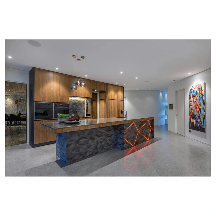 Schweigen Silent Black Glass Undermount Rangehood 900mm KLS9GLASSBLKSP, Lifestyle View 9