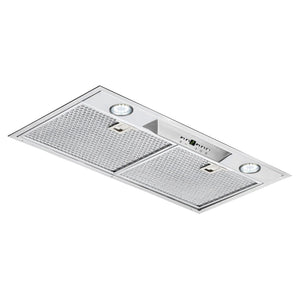 Schweigen 60cm Stainless Steel Silent Undermount Rangehood UM11706ST, Front View