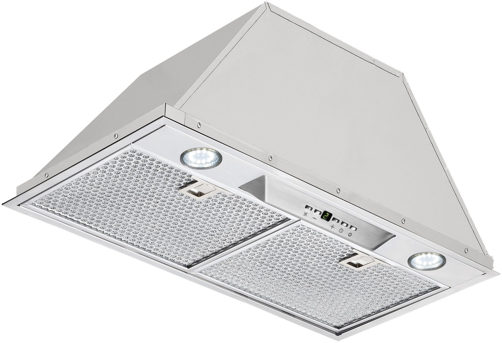 Schweigen 60cm Stainless Steel Silent Undermount Rangehood UM11706ST, Top View