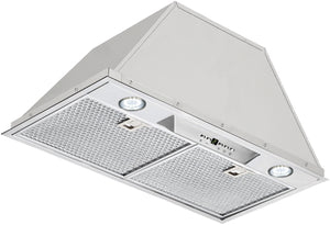 Schweigen 60cm Stainless Steel Silent Undermount Rangehood UM11706ST, Top View