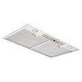 Schweigen Silent Undermount Rangehood 600mm (1600m3/hr) Stainless Steel UM13906SP, Front View