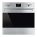 Smeg SFPA6300TVX 60cm Classic Thermoseal Pyrolytic Oven, Front view