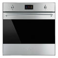 Smeg 60cm Classic Thermoseal Pyrolytic Built-In Oven SFPA6303TPX, Front View