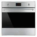 Smeg 60cm Classic Thermoseal Pyrolytic Built-In Oven SFPA6303TPX, Front View
