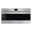 Smeg 90cm Classic Thermoseal Built-In Oven SFRA9300TVX, Front View