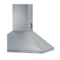 Smeg SHW910X1 90cm Canopy Rangehood Stainless Steel, Front left view