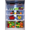 Sharp SJXP580GBK 581L Top Mount Fridge Black