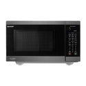 Sharp Flatbed Microwave Oven Black Stainless Steel SM267FHBS, Front view