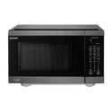 Sharp Flatbed Microwave Oven Black Stainless Steel SM267FHBS, Front view 2