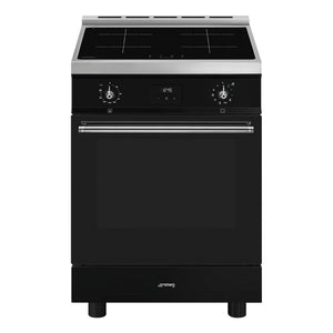 Smeg 60cm Cooker with Induction Hob C6IPBLT2, Front View