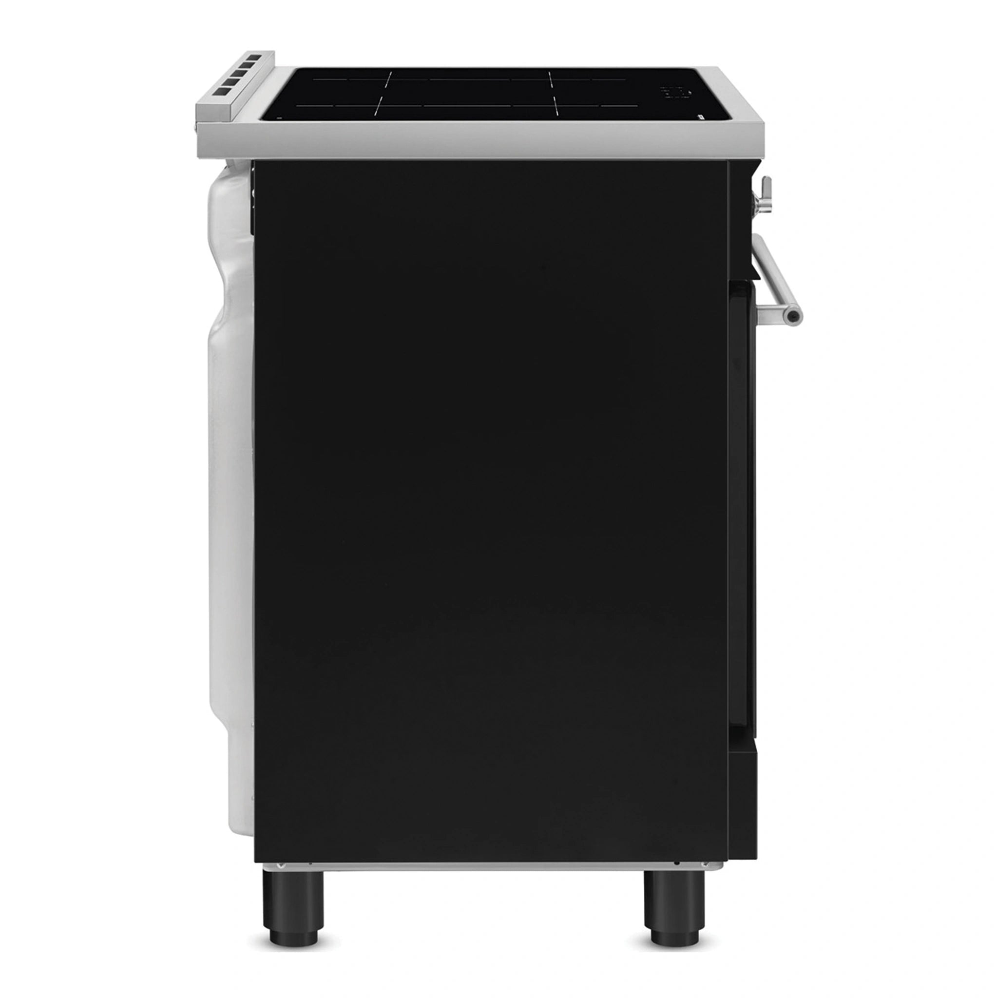 Smeg 60cm Cooker with Induction Hob C6IPBLT2, Side View