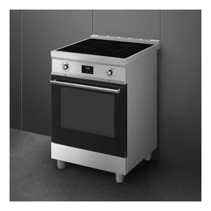 Smeg 60cm Classic Cooker with Induction Hob C6IPXT2, Right Side View