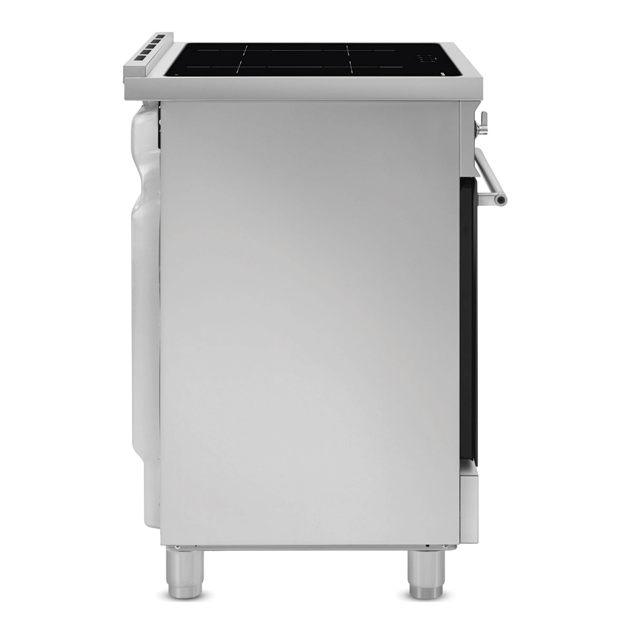 Smeg 60cm Classic Cooker with Induction Hob C6IPXT2, Side View