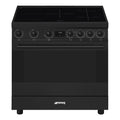 Smeg 90cm Freestanding Induction Hob Cooker C9IMN2, Front View