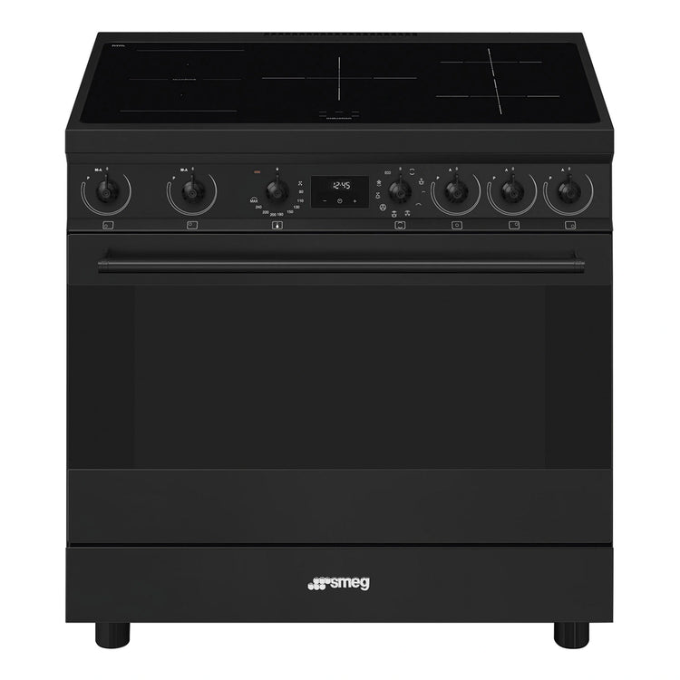 Smeg 90cm Freestanding Induction Hob Cooker C9IMN2, Front View