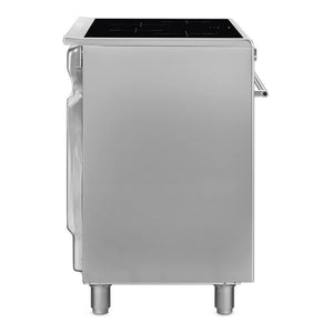 Smeg 90cm Cooker with Induction Hob CG90CIXT, Side View