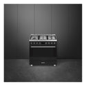 Smeg 90cm Cooker with Gas Freestanding Cooker CSP9GMMBA2, Front View 2