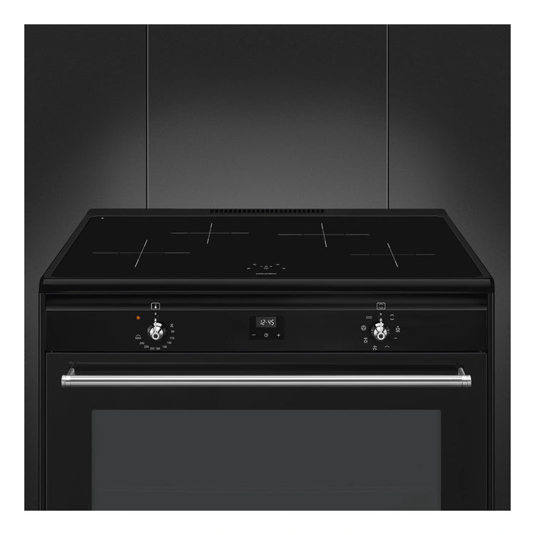 Smeg Cooker with Induction Hob CX91IMBL, Control Panel View