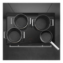 Smeg CX91IMBL 90cm Cooker with Induction Hob
