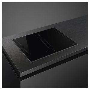 Smeg Induction Hob 60cm Universale Aesthetic SAI3644B, Left Side View