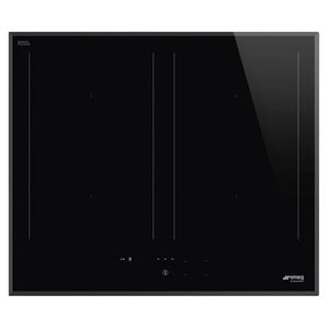 Smeg Induction Hob 60cm Universale Aesthetic SAI3644B, Top View 2