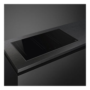Smeg Induction Hob 90cm Universale Aesthetic SAI3964B, Left Side View